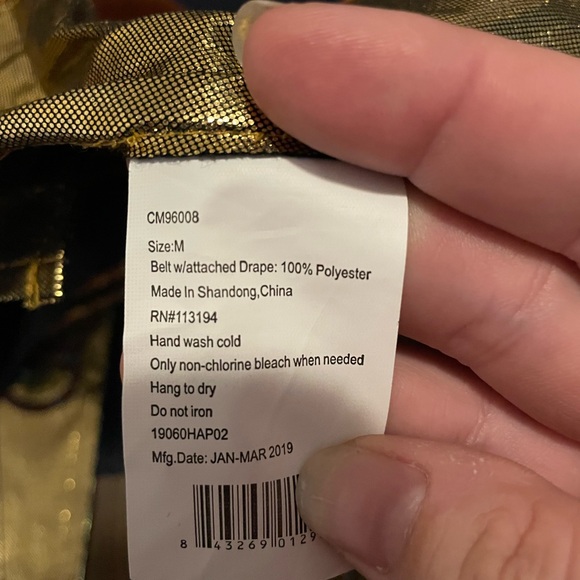 In Character Pharaoh Halloween Costume NWT - Picture 8 of 10